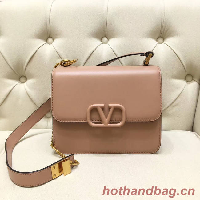 VALENTINO VLOCK Origianl leather shoulder bag 0908 pink