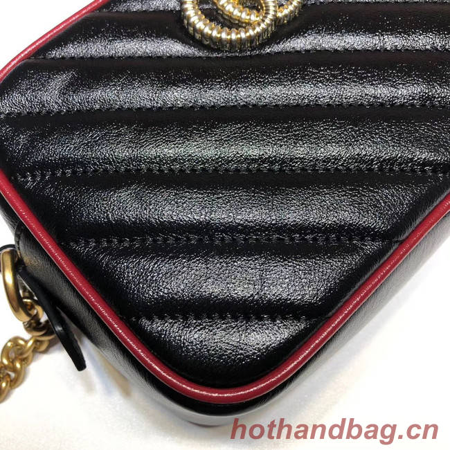 Gucci GG Marmont Matelasse mini Bag 448065 black