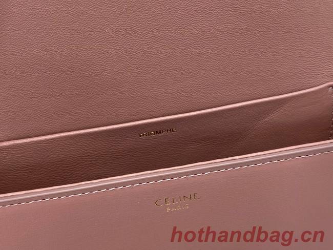 Celine MINI CLASSIC BAG IN BOX CALFSKIN CL01503 pink