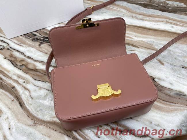 Celine MINI CLASSIC BAG IN BOX CALFSKIN CL01503 pink