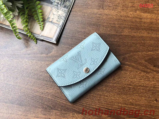 Louis vuitton original Iris Wallet M69213 blue