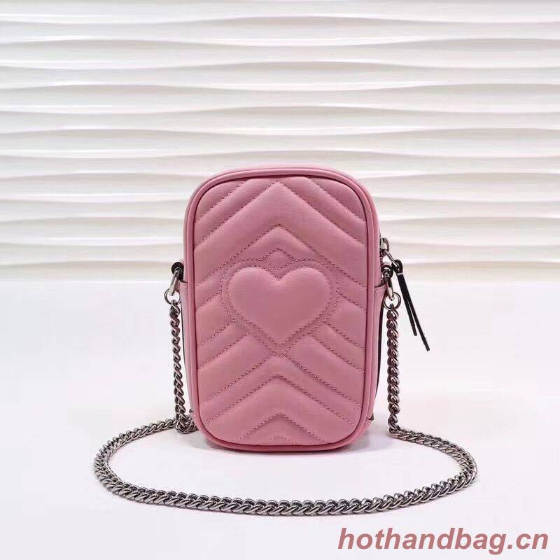 Gucci GG Marmont Mini Bag 575188 Pink