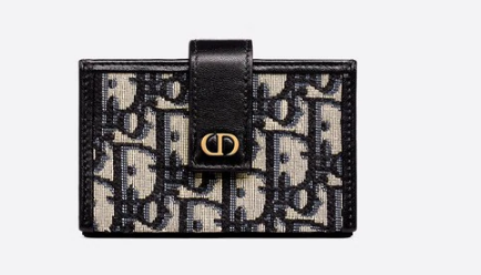 DIOR 30 MONTAIGNE 5-GUSSET CARD HOLDER S2058