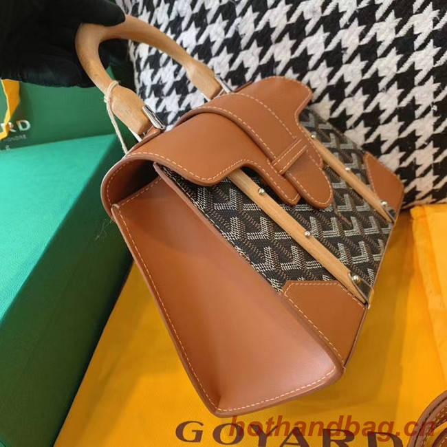 Goyard mini saigon tote bag 55632 brown