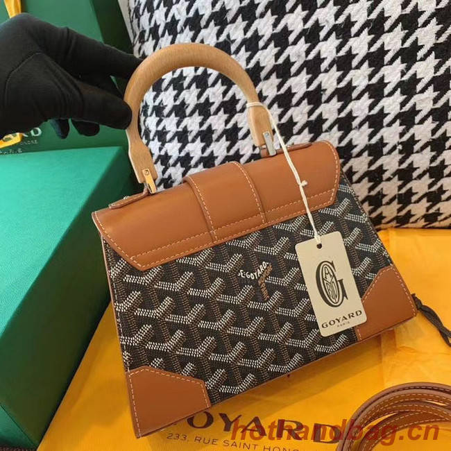 Goyard mini saigon tote bag 55632 brown