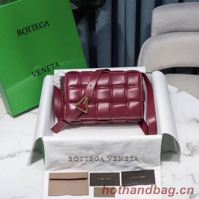 Bottega Veneta PADDED CASSETTE BAG 591970 Burgundy