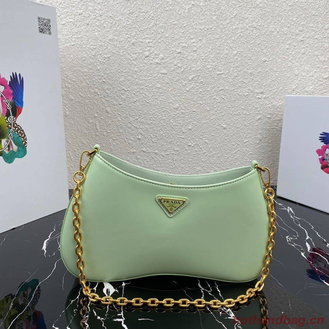 Prada Saffiano leather shoulder bag 2BC148 green