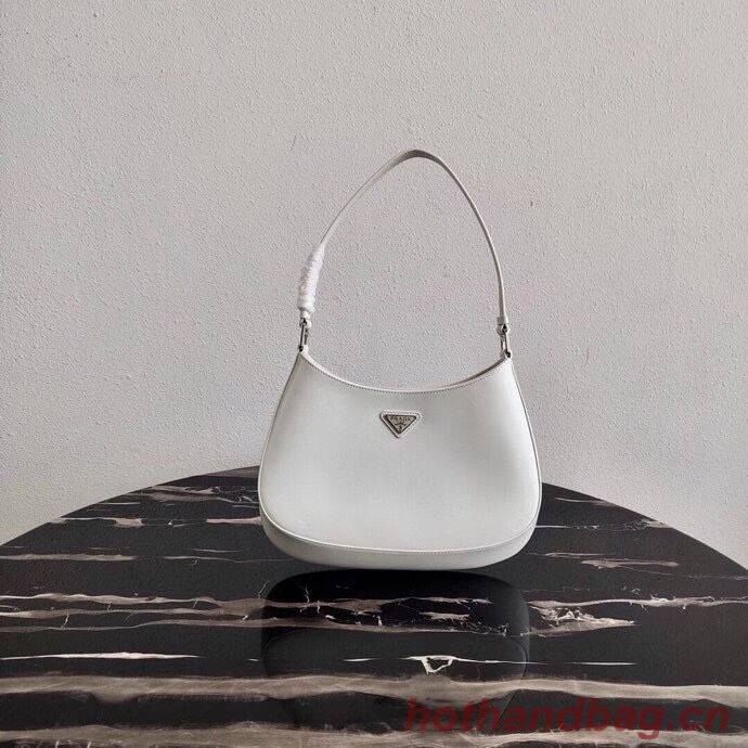 Prada Saffiano leather shoulder bag 2BC499 white