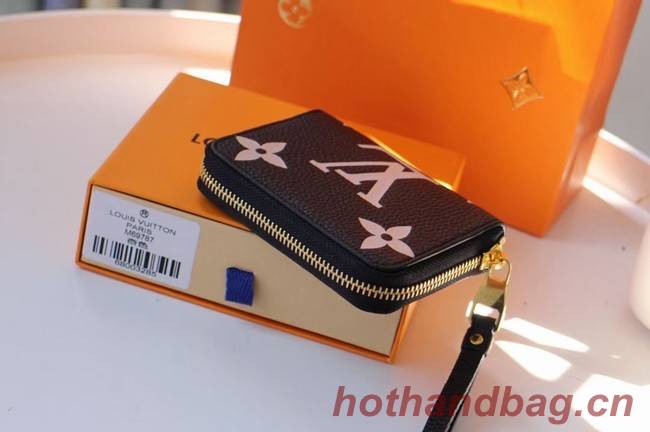 Louis Vuitton Original LV CRAFTY ZIPPY M69797 black