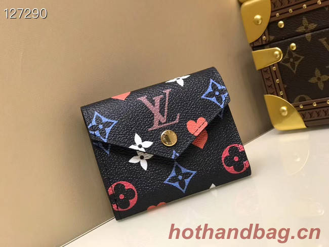 Louis Vuitton GAME ON ZOE WALLET M80278 black