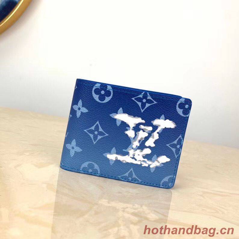 Louis Vuitton Multiple Wallet M60895 Blue