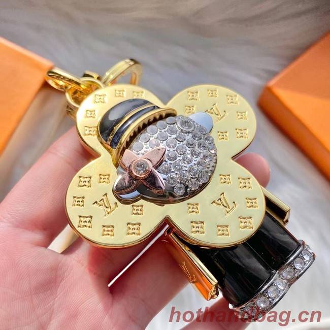 LV CRAFTY VIVIENNE HEAD BAG CHARM AND KEY HOLDER M69719