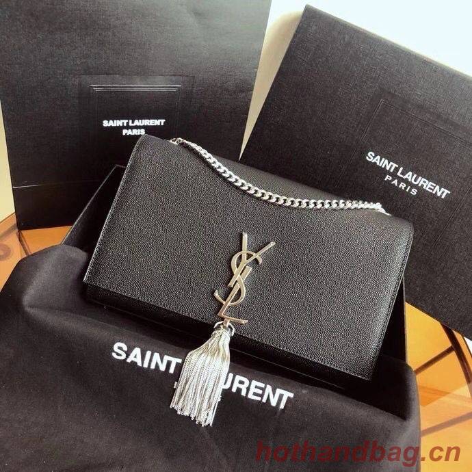 YSL Saint Laurent Medium Kate Tassel Bag 86773 Black