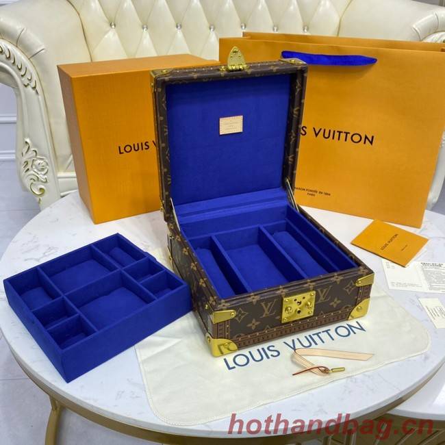 Louis Vuitton NICE JEWELRY CASE M47120 blue