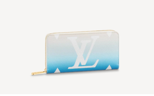 Louis Vuitton ZIPPY WALLET M80361 blue