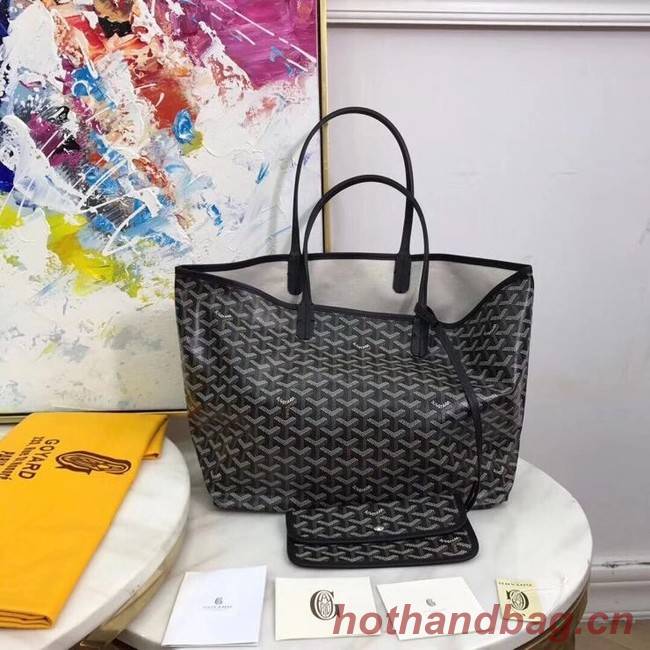 Goyard Calfskin Leather Tote Bag 20207 black