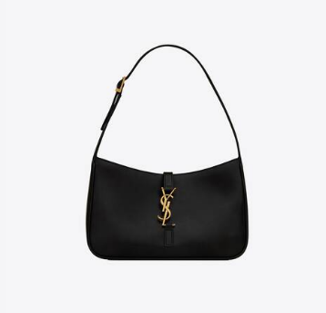 YSL LE 5 A 7 HOBO BAG IN SMOOTH LEATHER Y687228 black