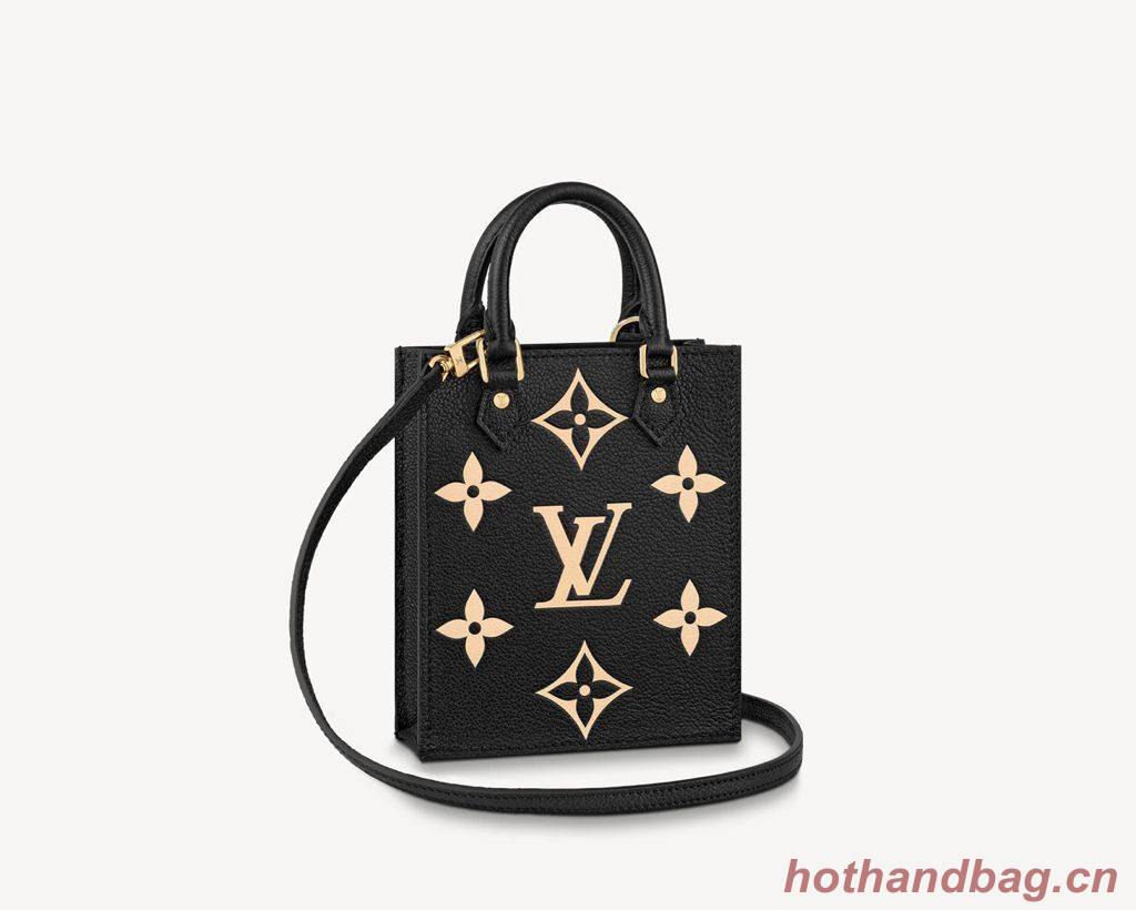 Louis vuitton SINCE 1854 PETIT SAC PLAT M80449 Black