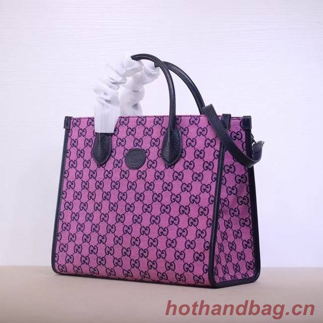 Gucci GG small tote bag 659983 pink