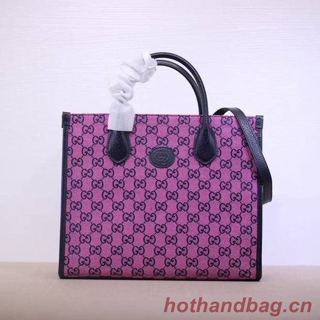 Gucci GG small tote bag 659983 pink