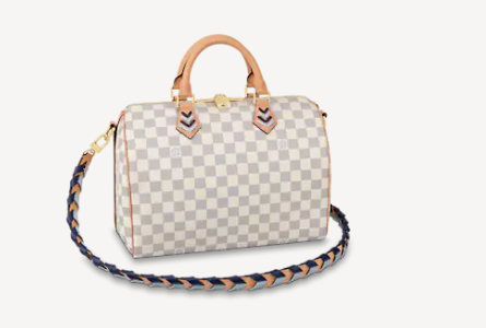 Louis Vuitton SPEEDY BANDOULIeRE 30 N50054 Blue