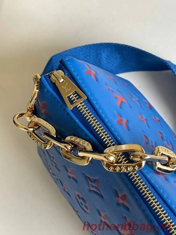 Louis Vuitton COUSSIN PM M58628 blue&red