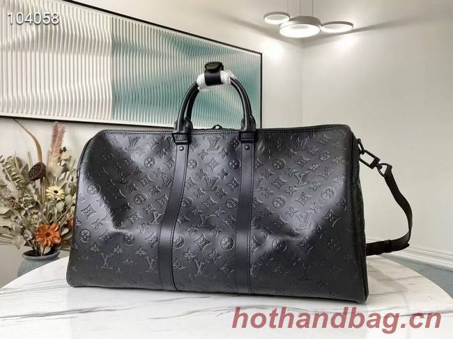 Louis Vuitton KEEPALL BANDOULIERE M44810 black