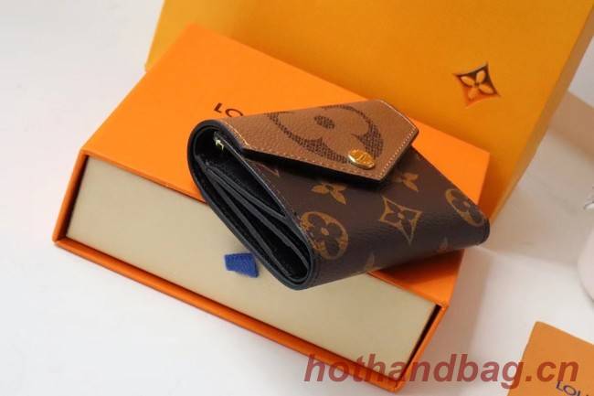 Louis Vuitton ZOE WALLET M80725 brown