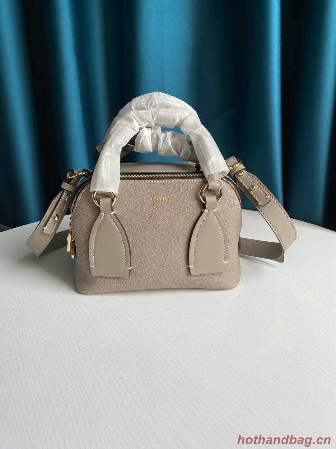 Chloe Original Calfskin Leather Bag 6C081 grey