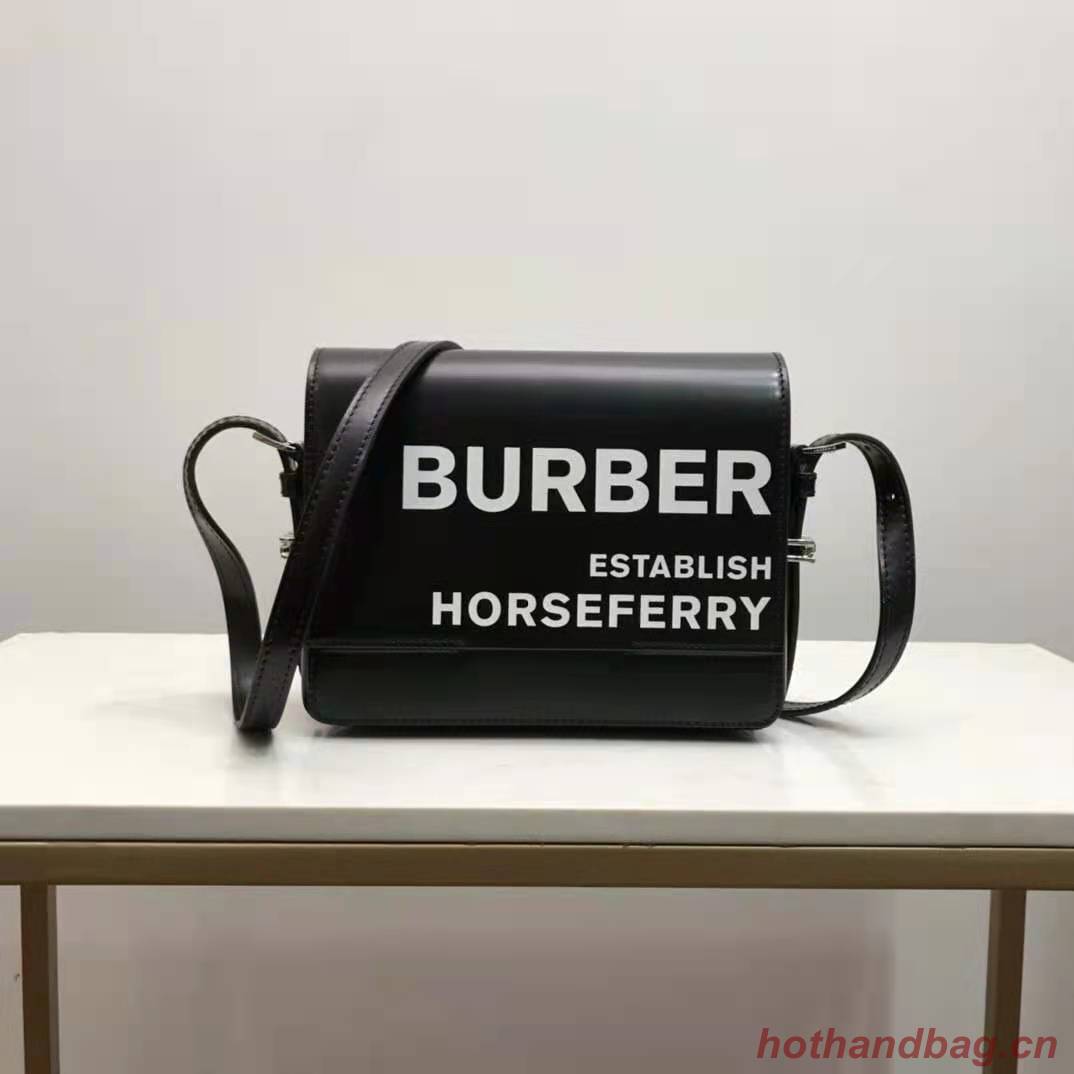 BurBerry Original Leather Shoulder Bag BU55659 Black