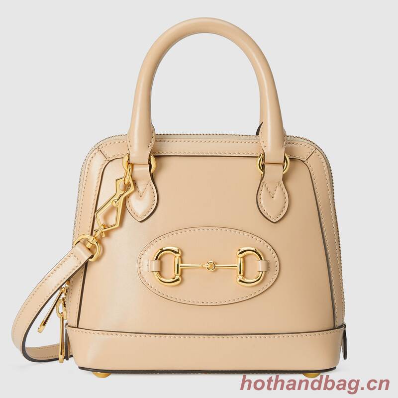 Gucci Horsebit 1955 mini top handle bag 640716 Beige