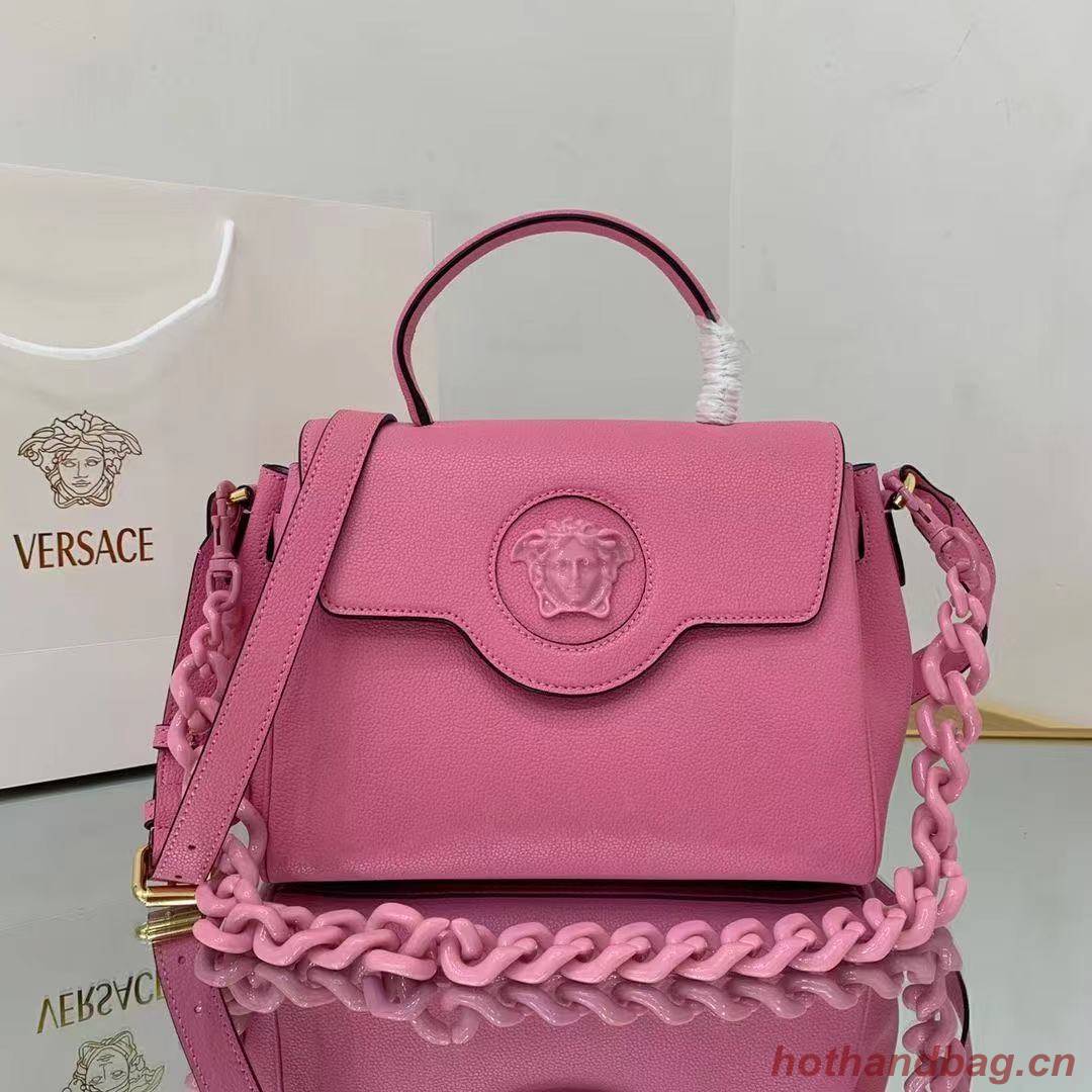 Versace Leather Tote Bag 17455 rose