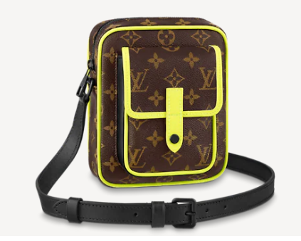 Louis Vuitton CHRISTOPHER WEARABLE WALLET M80793 Florescent Yellow