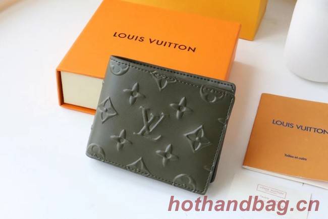 Louis Vuitton ORGANIZER SLENDER WALLET M60332 Khaki