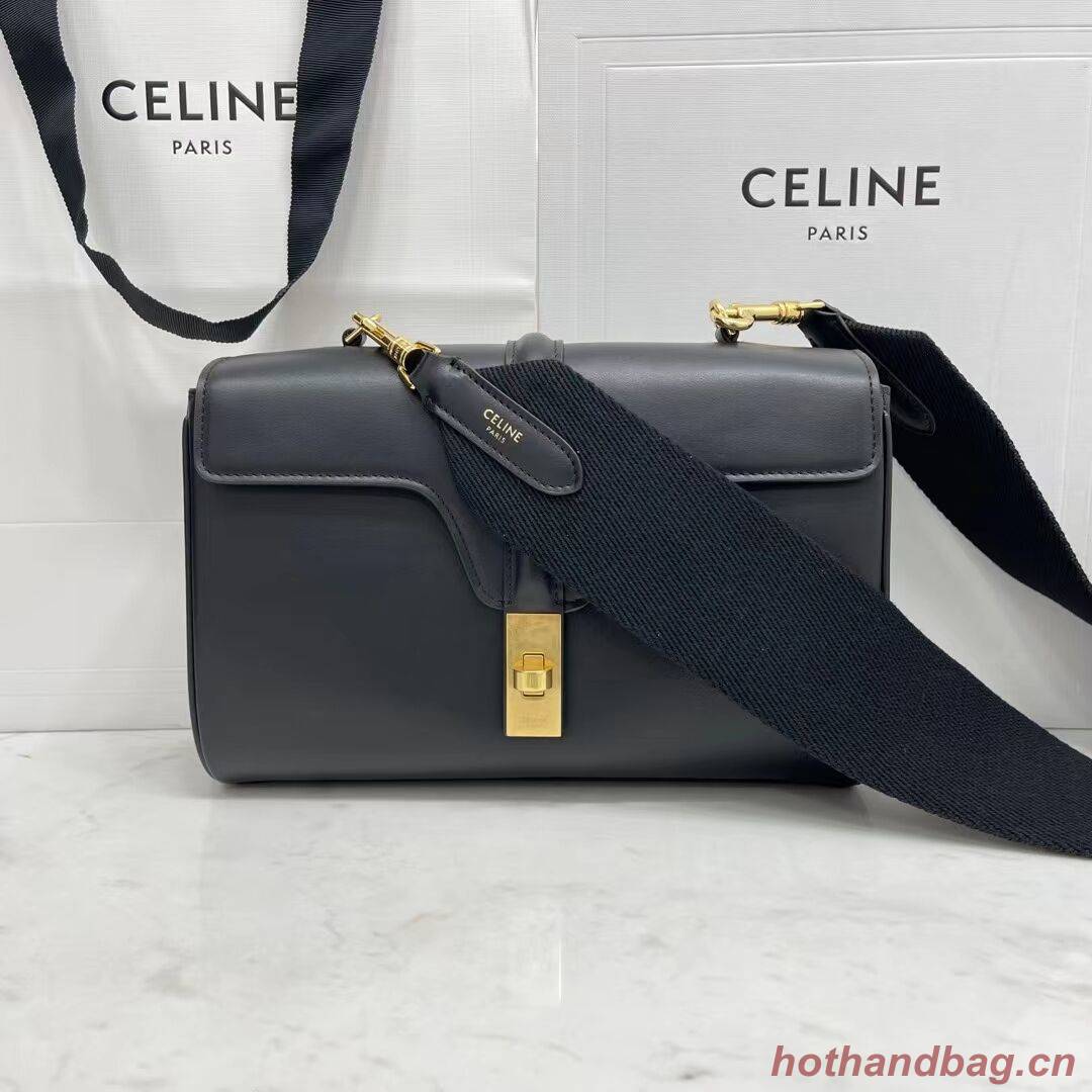 Celine TEEN SOFT 16 IN SMOOTH CALFSKIN 196853 black