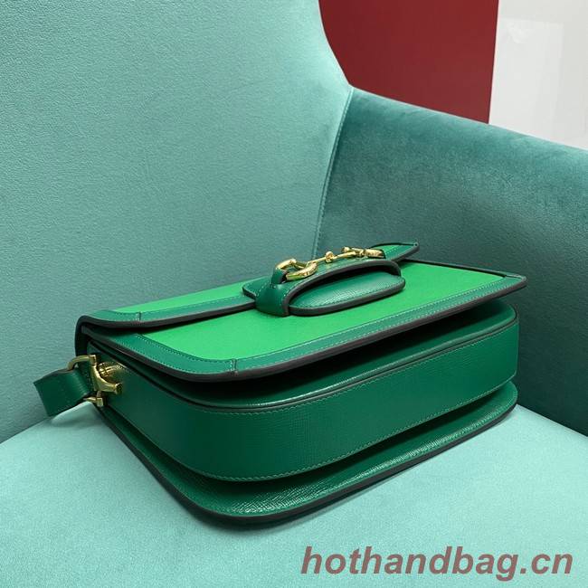 Gucci Horsebit 1955 mini bag 658574 green