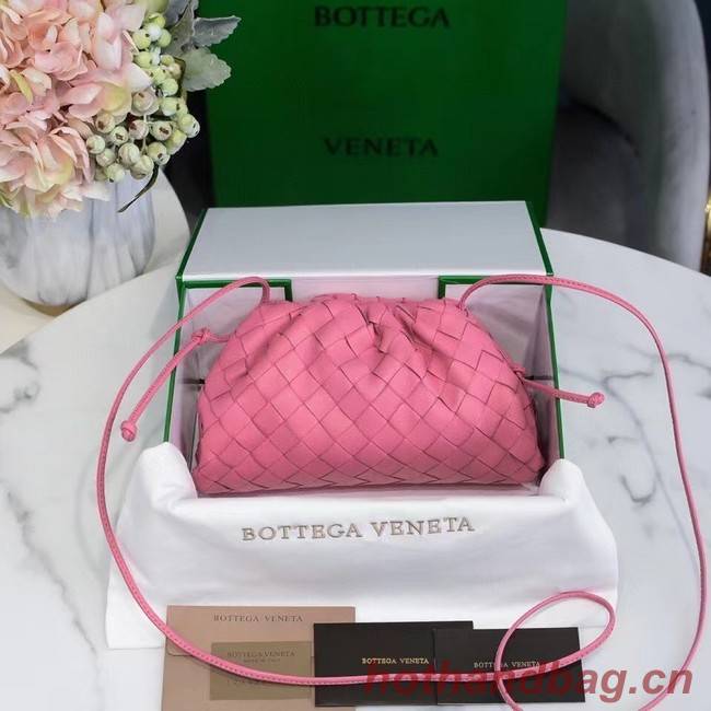 Bottega Veneta MINI POUCH 585852 Cherry Blossom powder