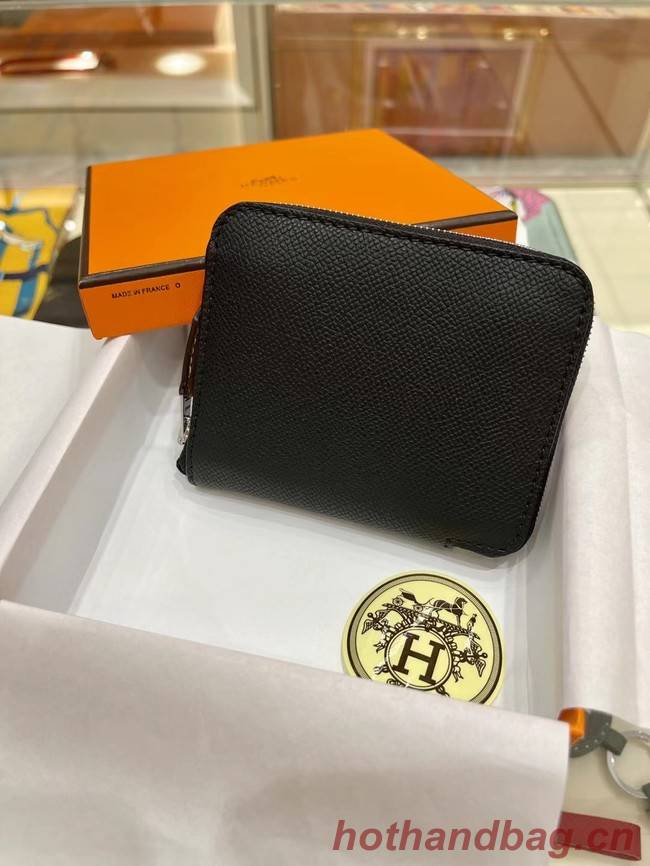 Hermes Constance Wallets espom leather H2298 black