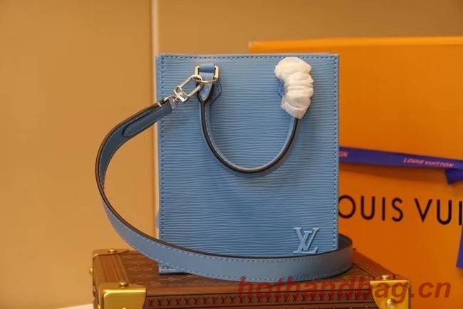 Louis Vuitton PETIT SAC PLAT M80168 blue