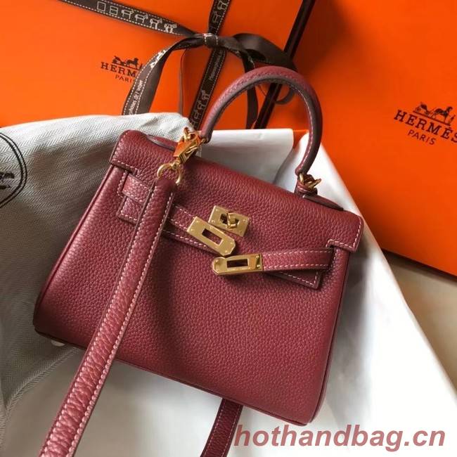 Hermes Birkin Togo Leather 22590 Burgundy