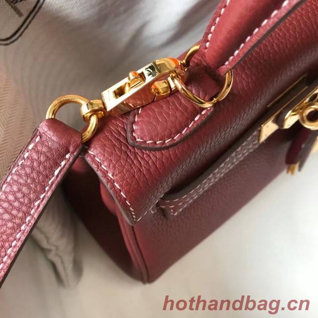 Hermes Birkin Togo Leather 22590 Burgundy