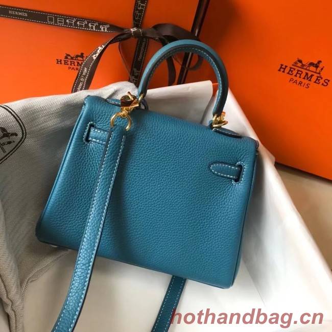 Hermes Birkin Togo Leather 22590 blue