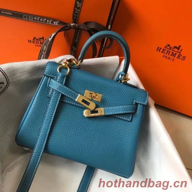 Hermes Birkin Togo Leather 22590 blue