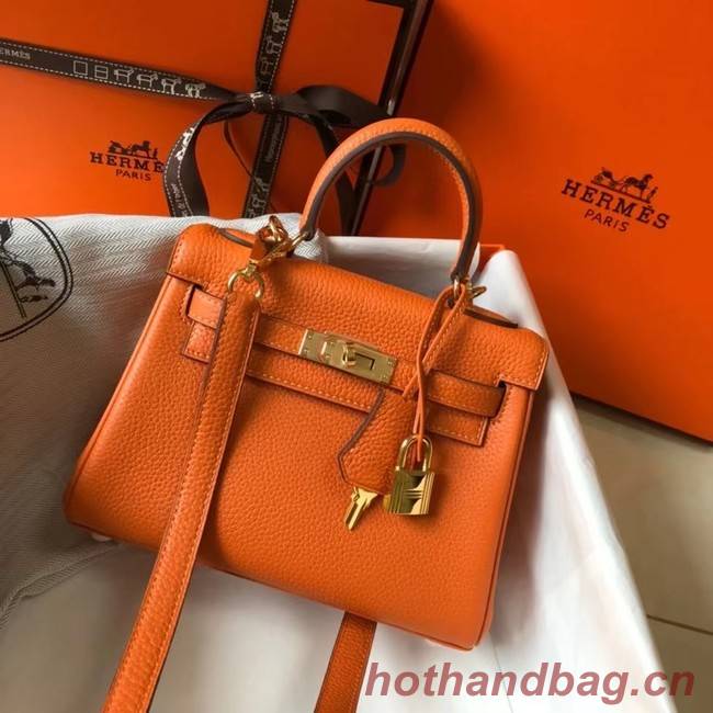 Hermes Birkin Togo Leather 22590 orange