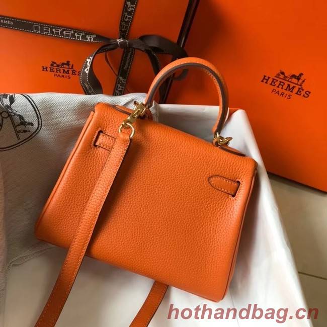 Hermes Birkin Togo Leather 22590 orange