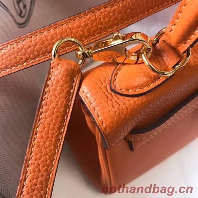 Hermes Birkin Togo Leather 22590 orange