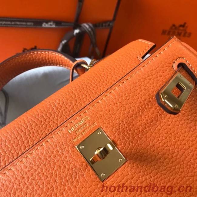 Hermes Birkin Togo Leather 22590 orange