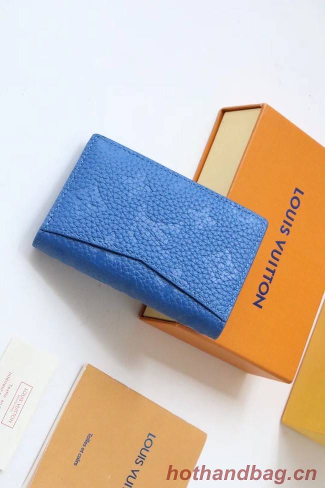 Louis Vuitton POCKET ORGANIZER M80585 blue