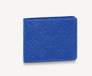 Louis Vuitton SLENDER WALLET M80590 blue