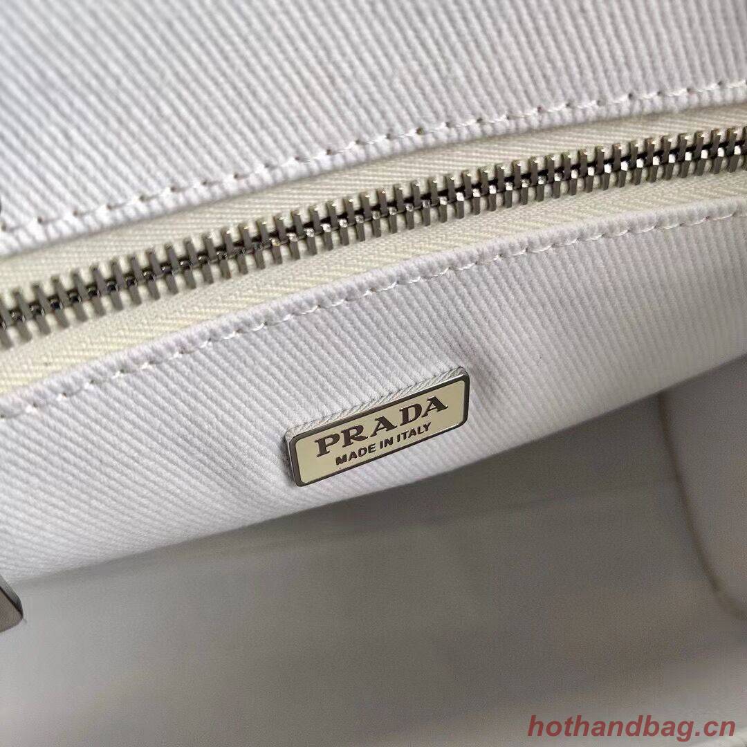 Prada Drill tote bag 1BG382 white